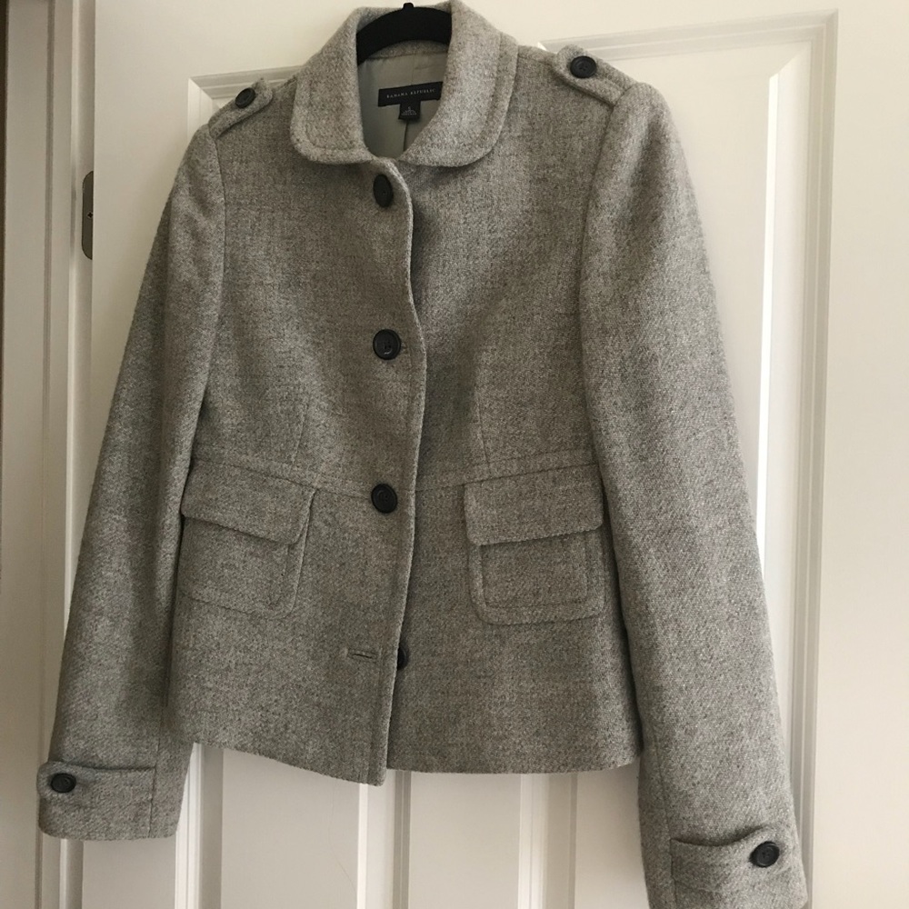 Gray Wool Jacket - image 1